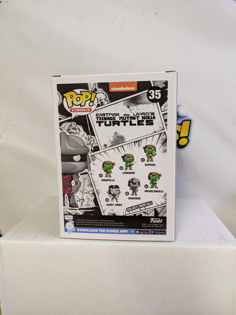 Spastic Pops Shredder Eastman & Laird's - Shredder (Black & White) 3 Spastic Pops Shredder Eastman & Laird's - Shredder (Black & White)