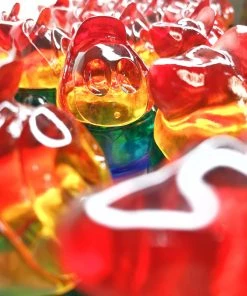 Spastic Pops SLIMSULIT: LE36 Yasha Gummy Boy Solid Cast Resin Hand Painted Designer Brands!