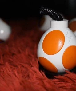 Spastic Pops Designer Brands! DINO BOMB By ToymanJohnny: "Orange After Dark" [Edition Size: LE35] Spastic Collectibles Exclusive