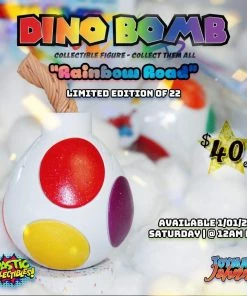 Spastic Pops Designer Brands! DINO BOMB By ToymanJohnny: