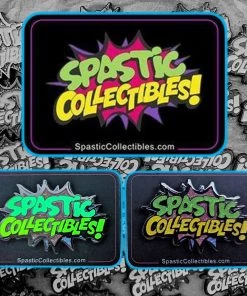Spastic Pops Designer Brands! Spastic Collectibles Glitter Logo Pin [with 1 In 5 Chance At Glitter & Glow-in-the-Dark Logo Pin CHASE]