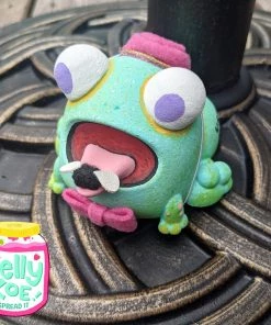 Spastic Pops SUNS OUT BUNS OUT Custom 1 Of 1 Ributt Vinyl Figure: “Bellhop” By Jellykoe