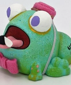 Spastic Pops SUNS OUT BUNS OUT Custom 1 Of 1 Ributt Vinyl Figure: “Bellhop” By Jellykoe