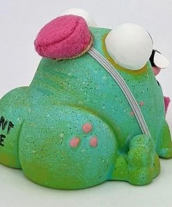 Spastic Pops SUNS OUT BUNS OUT Custom 1 Of 1 Ributt Vinyl Figure: “Bellhop” By Jellykoe