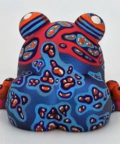 Spastic Pops Designer Brands! SUNS OUT BUNS OUT Custom 1 Of 1 Ributt Vinyl Figure: