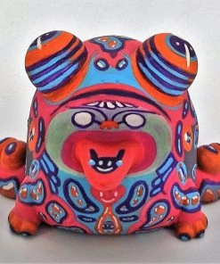 Spastic Pops Designer Brands! SUNS OUT BUNS OUT Custom 1 Of 1 Ributt Vinyl Figure: