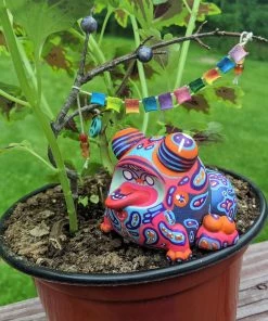 Spastic Pops Designer Brands! SUNS OUT BUNS OUT Custom 1 Of 1 Ributt Vinyl Figure: