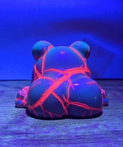 Spastic Pops SUNS OUT BUNS OUT Custom 1 Of 1 Ributt Vinyl Figure: “Moon” By Naptime Noah Designer Brands!