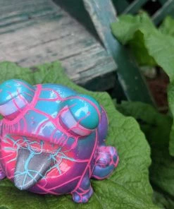 Spastic Pops SUNS OUT BUNS OUT Custom 1 Of 1 Ributt Vinyl Figure: “Moon” By Naptime Noah Designer Brands!