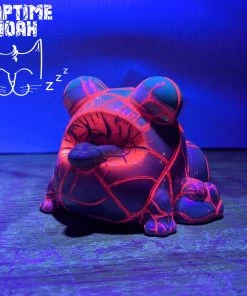 Spastic Pops SUNS OUT BUNS OUT Custom 1 Of 1 Ributt Vinyl Figure: “Moon” By Naptime Noah Designer Brands!