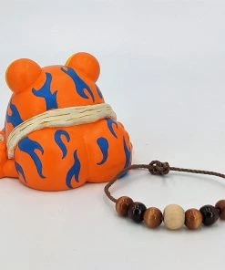 Spastic Pops SUNS OUT BUNS OUT Custom 1 Of 1 Ributt Vinyl Figure: “Narutoad” By EL TORO