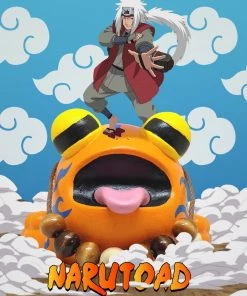 Spastic Pops SUNS OUT BUNS OUT Custom 1 Of 1 Ributt Vinyl Figure: “Narutoad” By EL TORO