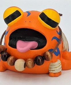 Spastic Pops SUNS OUT BUNS OUT Custom 1 Of 1 Ributt Vinyl Figure: “Narutoad” By EL TORO