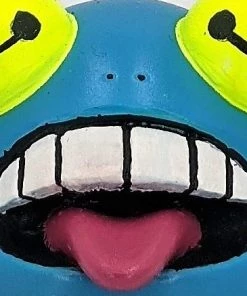 Spastic Pops SUNS OUT BUNS OUT Custom 1 Of 1 Ributt Vinyl Figure: "Toadally Here To Party" By Bearly Available