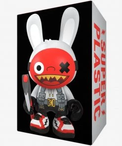 Spastic Pops Designer Brands! SUPERPLASTIC "Bad Bunny" Fashion EDC SuperGuggi 8" By Guggimon