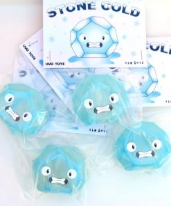 Spastic Pops UVD TOYS: LE100 "Stone Cold" Coal UVD Toys X The Bots Spastic Collectibles Exclusive Designer Brands! 16 Spastic Pops UVD TOYS: LE100