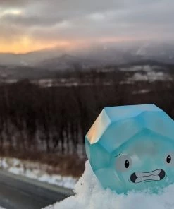 Spastic Pops UVD TOYS: LE100 "Stone Cold" Coal UVD Toys X The Bots Spastic Collectibles Exclusive Designer Brands! 23 Spastic Pops UVD TOYS: LE100