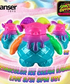 Spastic Pops VANSER TOYS Technicolor Ice Cream Ramble 3.5in Figure Spastic Collectibles Exclusive LE10 FREE US SHIPPING