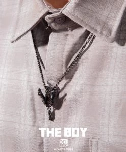 Spastic Pops [WEARTDOING] LowPoly: The Boy - Crown Necklace Designer Brands!